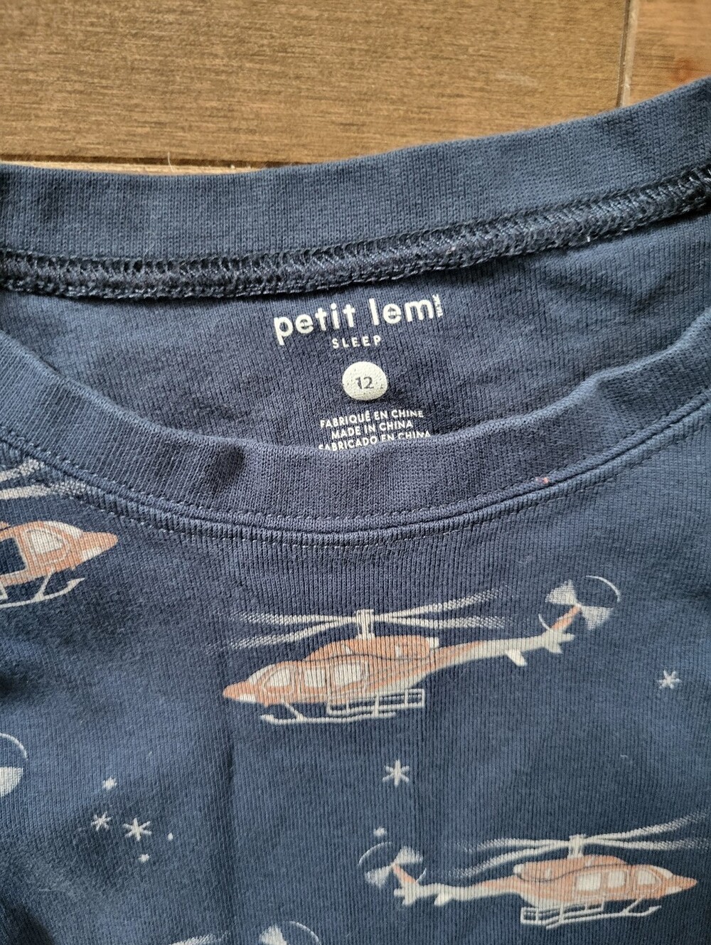Petit Lem Navy Helicopter